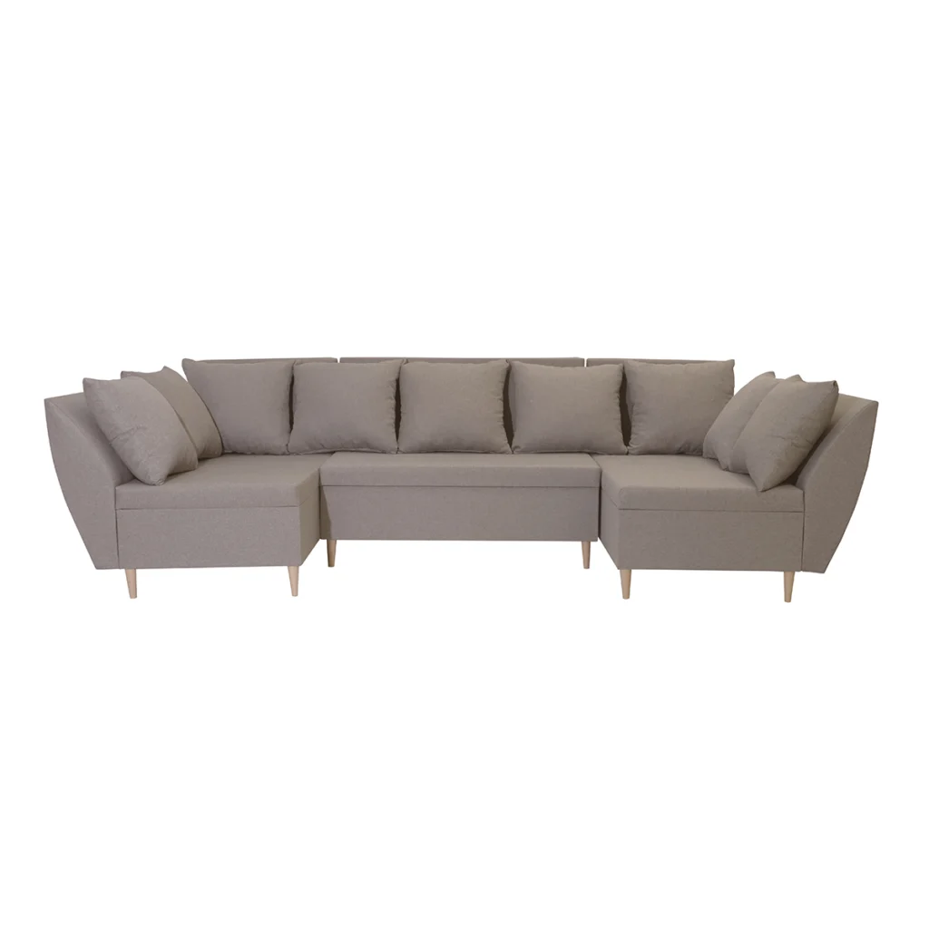 Schlafsofa mit Schlaffunktion ALI-U Beige