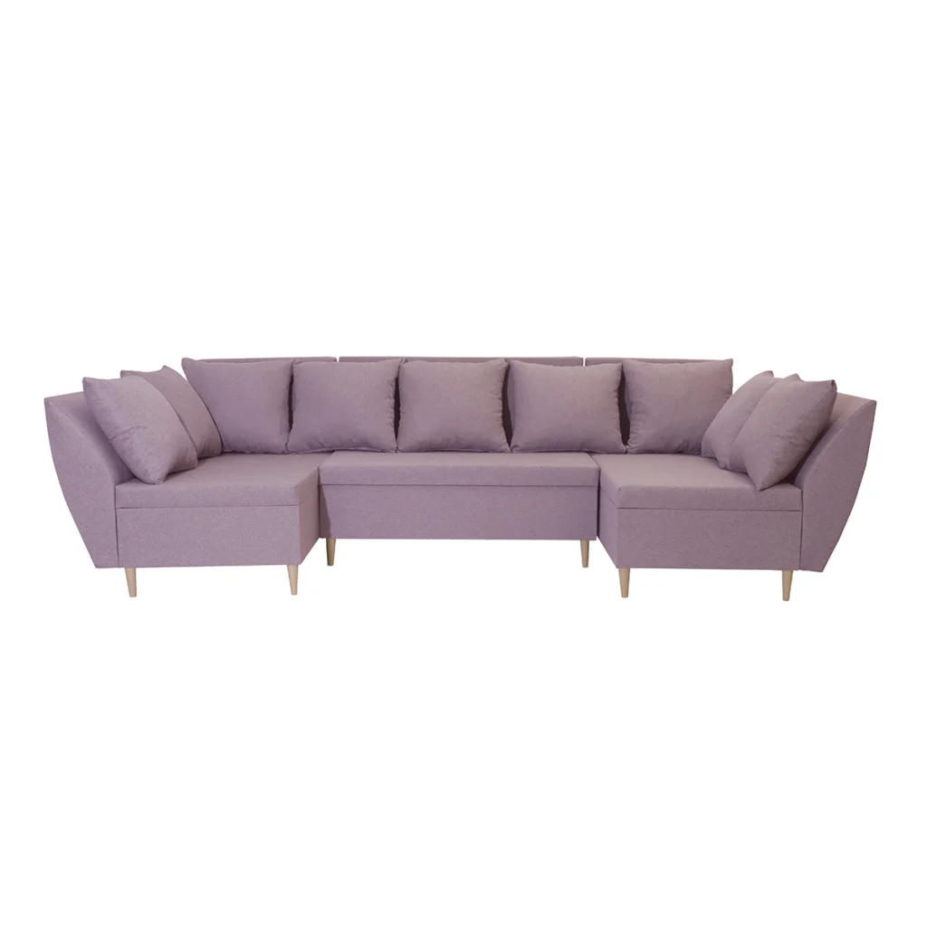 Schlafsofa mit Schlaffunktion ALI-U Pink