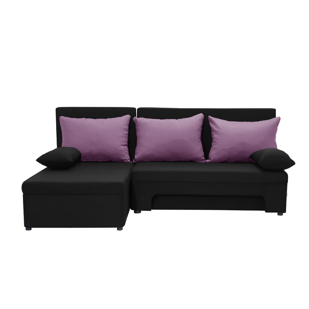 Schwarz/Violett