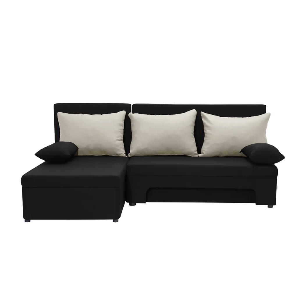Schwarz/Creme
